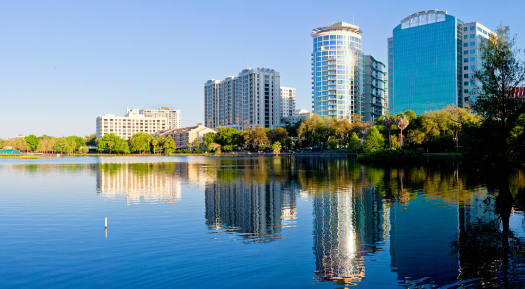 The city of Orlando, Florida